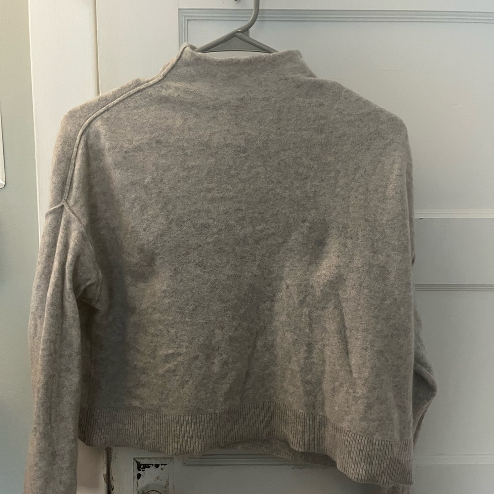Gray Cashmere Sweater